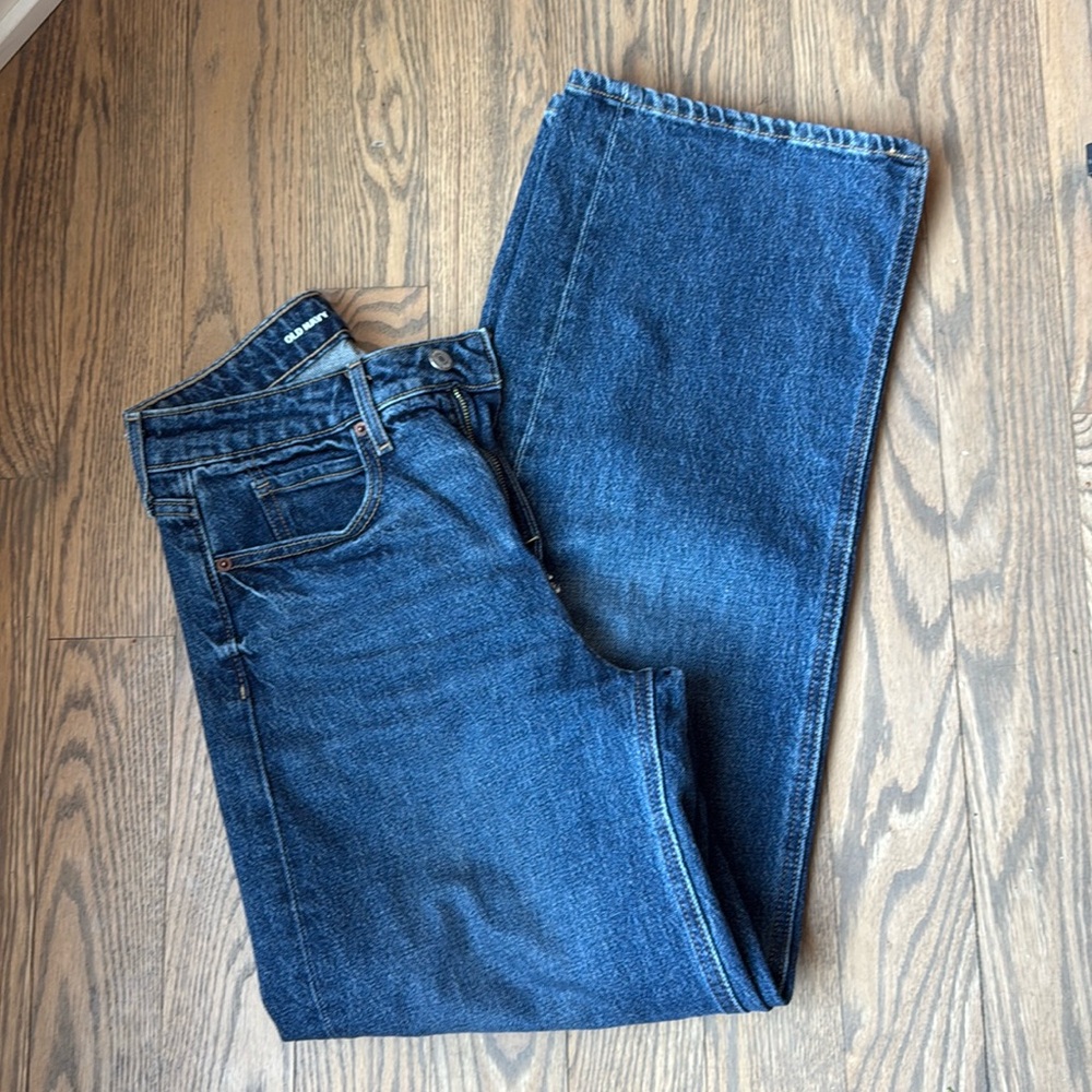 OLD NAVY - Sky-Hi wide leg jeans SIZE 0
